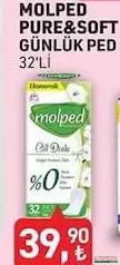 MOLPED PURE & SOFT GÜNLÜK PED 32'Lİ indirimli fiyat MOLPED PURE & SOFT GÜNLÜK PED 32'Lİ fiyat ve kampanya bilgisi